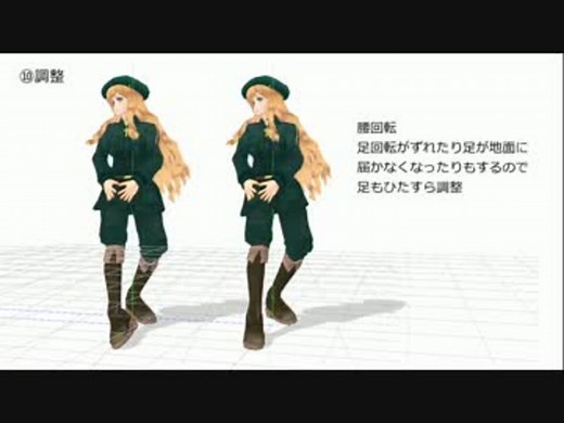 モーショントレスの手順さらす