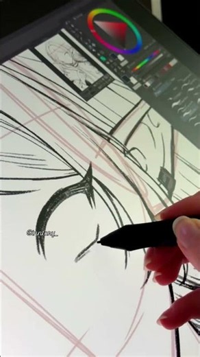 @inntary_ draws stunning fanart on Artist Pro 19 (Gen 2)’s 4K natural-feel screen #xppen