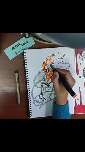 GHOST RIDER #art #drawing #ghostrider#marvel