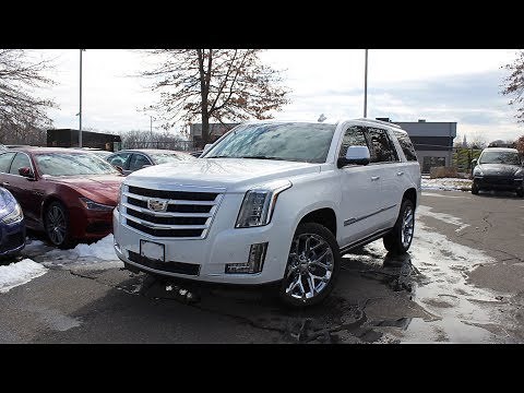 2018 Cadillac Escalade Premium Luxury: In Depth First Person Look