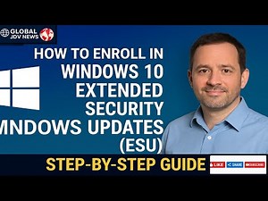 How to Enroll in Windows 10 Extended Security Updates (ESU) – Step-by-Step Guide