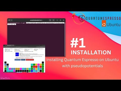 Installing QUANTUM ESPRESSO on UBUNTU