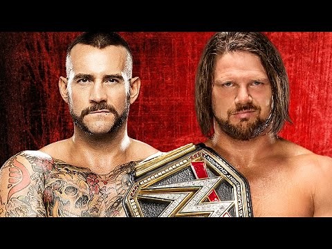 CM Punk vs AJ Styles Wrestlemania 33 Promo HD