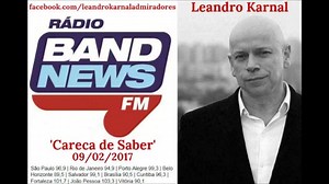 2.5K views · 123 reactions | Leandro Karnal - Judaísmo foi a primeira religião a incorporar o monoteísmo "Hoje, estas 3 religiões: Judaísmo, Cristianismo e o Islamismo, convivem ora em harmonia e infelizmente, com frequência, em atrito" 'Careca de Saber' (09/02/2017) Rádio BandNews FM | Leandro Karnal - Admiradores | Facebook