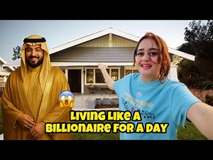 Living Rich Arab Life Style for ONE day in Saudi Arabia | Bindass Kavya Vlogs
