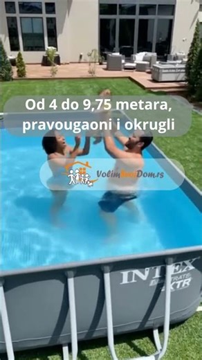 Pretvorite dvorište u privatno letovalište! 🌊 #swimmingpool #volimsvojdom #bazen