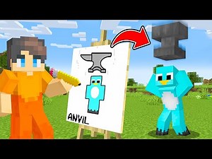 I Fooled My Friend with DRAWING MOD in Minecraft