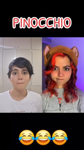 Andrea C Forero on Instagram: "Dúo con @minynaranja: ¡PINOCCHIO! 😂😂😂 #seguidores10k #destacar #videoviralシviralシ2025 #reelschallengereelschallenge #seguidoresfacebook #rellsingstagram #risasmil #comedia #minynaranja #pinocchio"