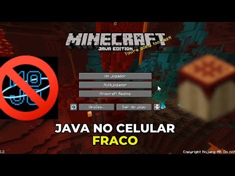 COMO JOGAR MINECRAFT JAVA NO ANDROID! 