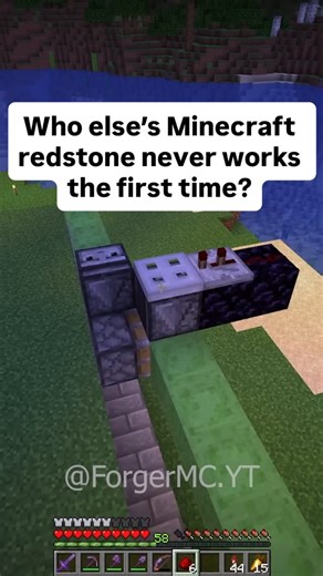 ForgerMC on Instagram: "Sometimes you need a NASA engineering degree to understand Minecraft redstone Click the link in bio for full Minecraft videos #minecraft #minecraftredstone #minecraftfail #reels #explore"