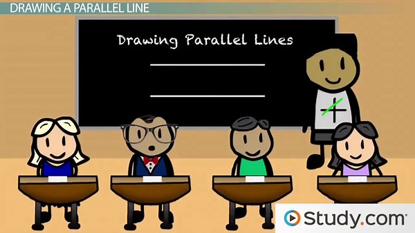 Constructing a Parallel Line Using a Point Not on the Given Line