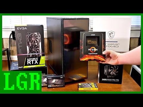 Building a New LGR Editing PC! Threadripper 3970X