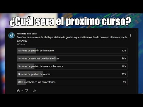 ¿Cuál será nuestro próximo curso? totalmente gratis