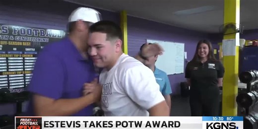 Wolves’ Estevis Honored as Player of the Week