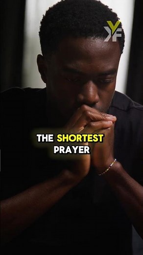 Did you know the shortest prayer in the entire Bible is only three words long? | Keep Your Faith