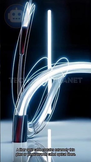 😳How Fiber Optic Internet Works: The Technology Behind Lightning-Fast Connectivity. #fiberoptic