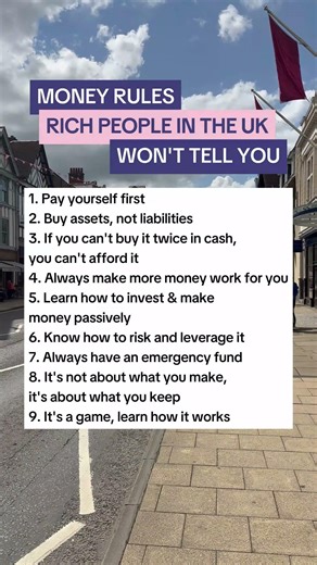 Money rules rich people in the UK won't tell you #propertyinvestmentstrategy #propertyinvestmentuk