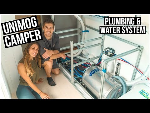 HUGE INTERIOR TRANSFORMATION! Isotemp Marine Hot Water Heater - DIY Expedition Vehicle/Caravan 28