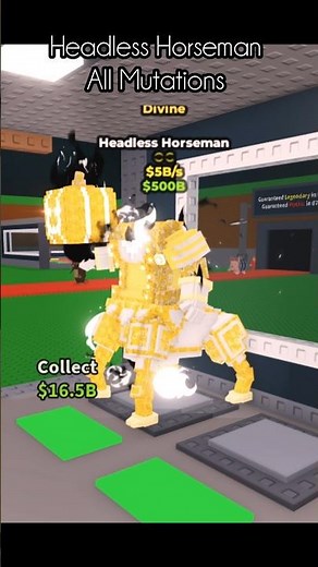 EVERY HEADLESS HORSEMAN MUTATION RANKED 😱 #stealabrainrot #roblox