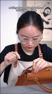 High-end handcrafted leather bag, different color options, do you love it?🥰