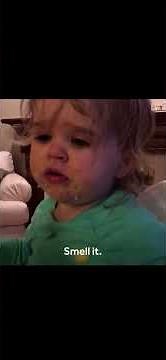 Baby tries WASABI..HELP.. Tiktok pah_sha