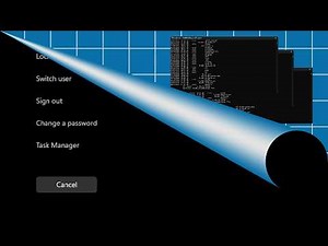 What is behind the Ctrl+Alt+Del emergency options?