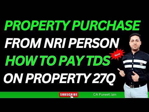 Payment to Non-Resident| How to file TDS return - Form 27Q| New Process