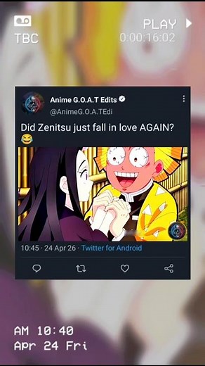 Zenitsu Goes INSANE for Nezuko 😂 Funniest Demon Slayer Edit #shorts #ytshorts #anime #demonslayer