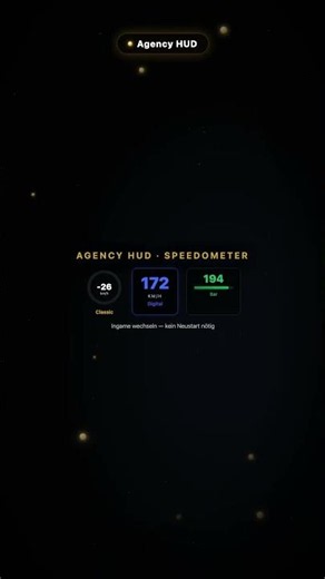 das de-hud-speedo script ist ein gamechanger! 🚀 #fivem #gta5rp #roleplay