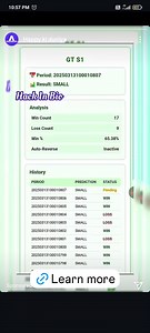How is the Win % calculated from the Win Count and Loss Count g... | Filo