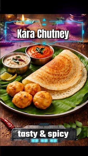 Kara Chutney Recipe | Hotel Style Kara Chutney | Idli Dosa Chutney | Bonda & Vada Chutney