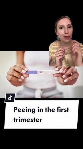 @mommy.labornurse explains why you pee #allthetime in the first trimester! 🚽 It makes sense why it happens towards the end of pregnancy because baby is SO much bigger and sitting directly on your bladder, but why does it also happen like the minute you find out you’re pregnant? For many women, peeing more is one of the VERY first signs of pregnancy, along with a missed period. Once your baby attaches itself to your uterine wall, hormones immediately rush to your kidneys to tell them to expand s