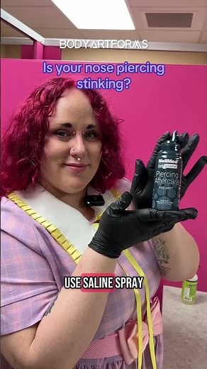 Does your nose piercing / septum piercing smell?