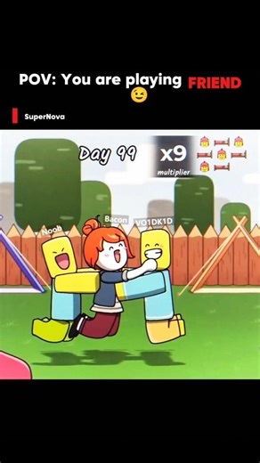 Surviving😜99 Nights in the DARKEST Forest! (Roblox animation)#roblox