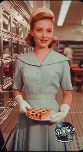 1950s Self-Serve Automat Restaurant in New York (Vintage TV Commercial) Parody, New "Actors"