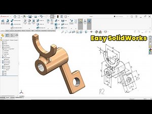 SolidWorks Tutorial: How to Create Simple Parts Easily