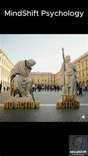 No Action vs Take Action | Cinematic Motivational Sculpture Comparison in Historic European Square