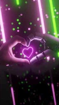 3Dloopmusicanimation AI Robot Love #short #chill #music #edm #vibe #electric #dance #mix #new #best