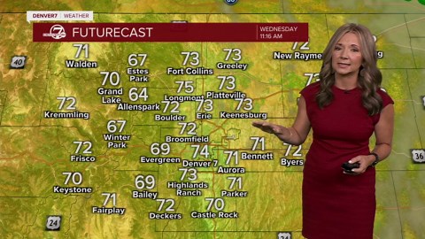 Flash flooding possible along Colorado's Front Range Wednesday