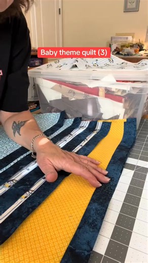15K views · 79 reactions | Video by DitzyStitchers #ditzystitchers #quilttutorial #babyquilts | Sharon Green | Facebook
