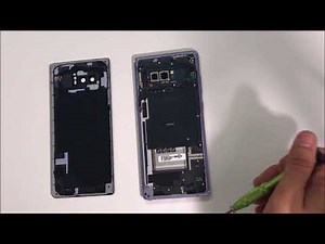 Como cambiar la Bateria de un Samsung Galaxy Note 8