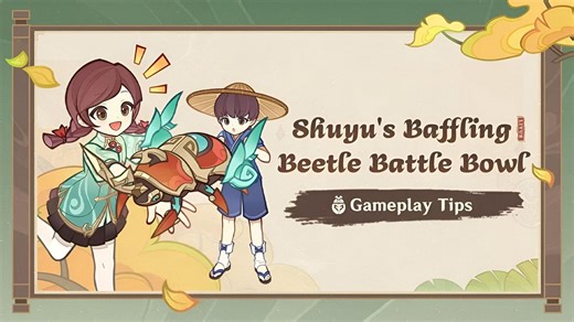 Genshin Impact Shuyu's Baffling Beetle Battle Bowl event guide
