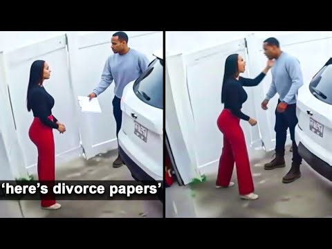 Toxic Military Wife Gets VIOLENT With Husband After He Divorces Her For Cheating....