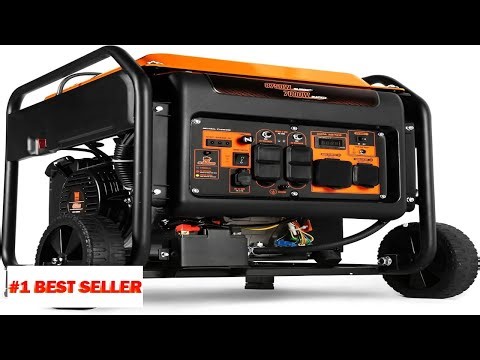 WEN GN875iX 8750 Watt RV and Transfer Switch Ready 120V 240V Electric Start Open Frame - B09V3GK5VV