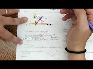 High School Geometry| Chapter 2 Practice Test| Reveal McGraw Hill