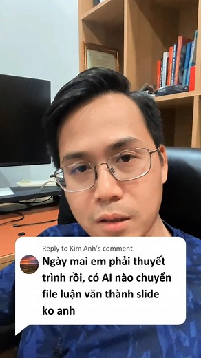 292K views · 2K reactions | A.I chuyển file luận văn thành PowerPoint #xoamuai #xoamuaitrituenhantao #congnghe #trituenhantao #3aiacademy #trending #viral #xuhuong #dexuat #reels | Ngô Hữu Thống | Facebook