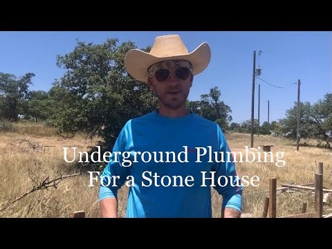 Episode 2: Underground Plumbing for Our Stone House Build