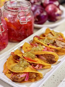 Cooking with Chef Bryan - Pulled Pork Tacos with Pickled Red Onion