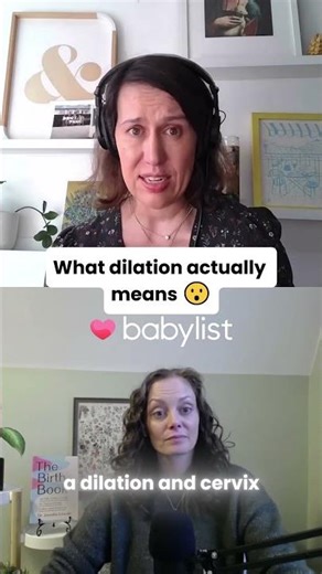 Dilation refers to how much the cervix has opened during labor ‪@Babylist-Videos‬