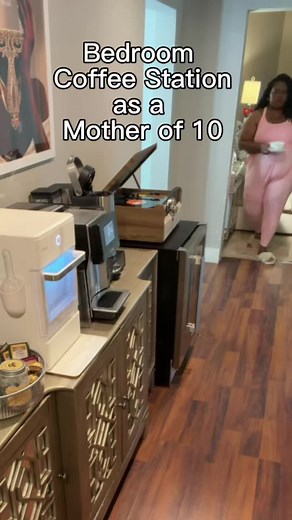 Bedroom Coffee Bar: How I Built a Breakfast & Snack Station Outside My Door